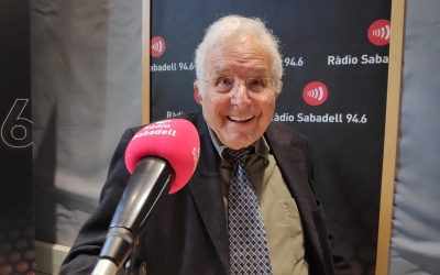 Salvador Fité a Ràdio Sabadell l'any 2019 | Arxiu